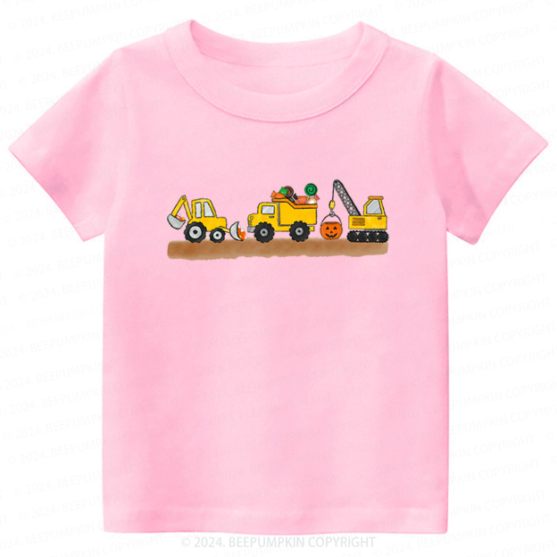Halloween Construction Toddler&Kids Tees 