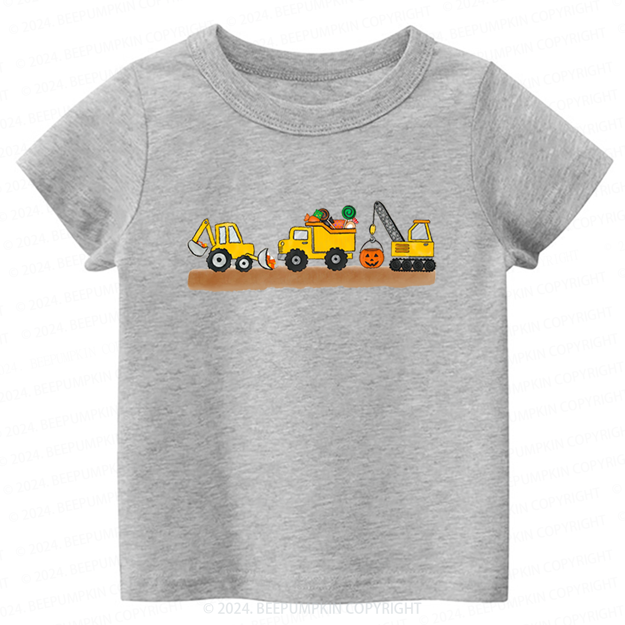 Halloween Construction Toddler&Kids Tees 