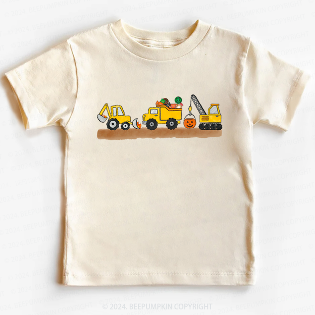 Halloween Construction Toddler&Kids Tees 