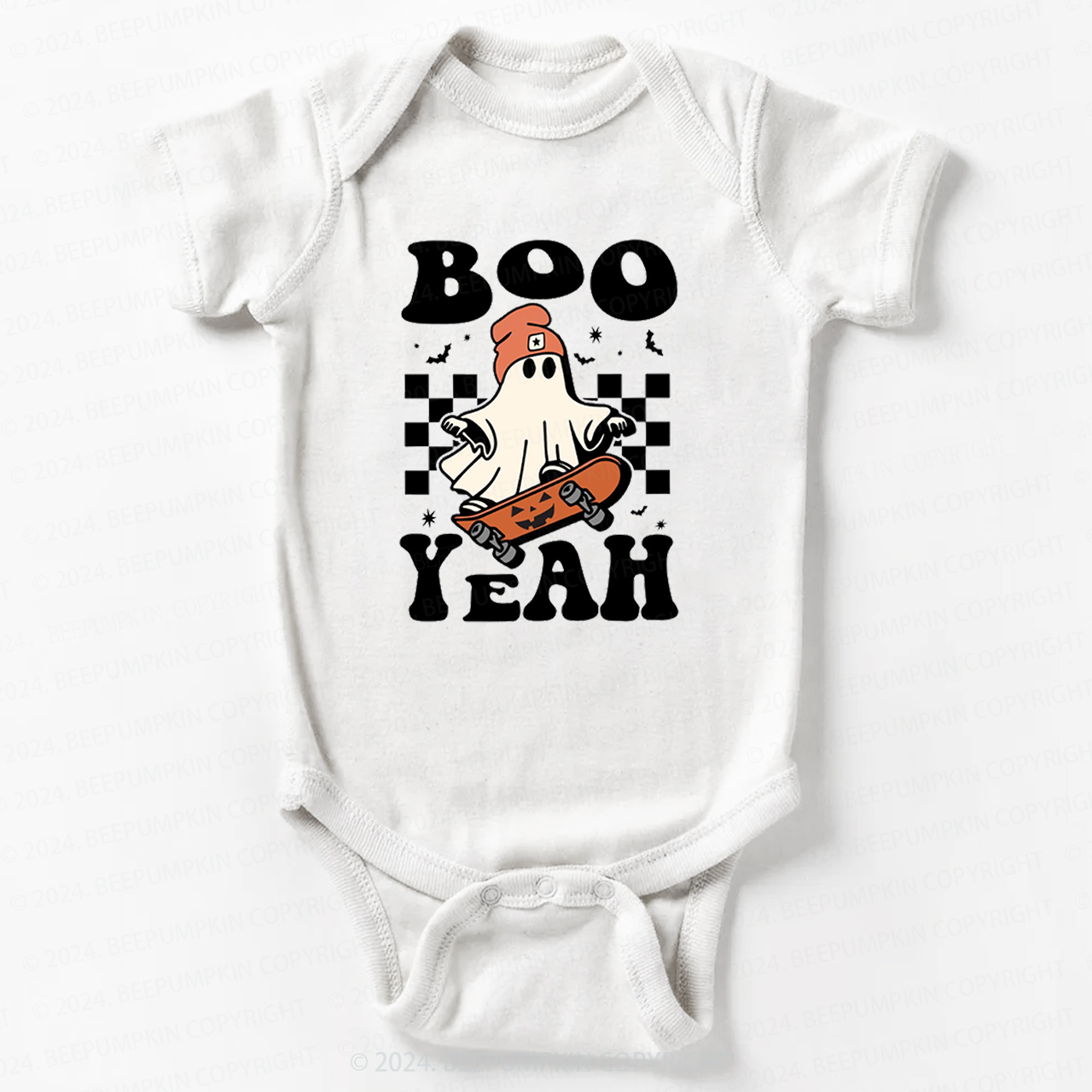 Halloween Ghost Boo Yeah Bodysuits