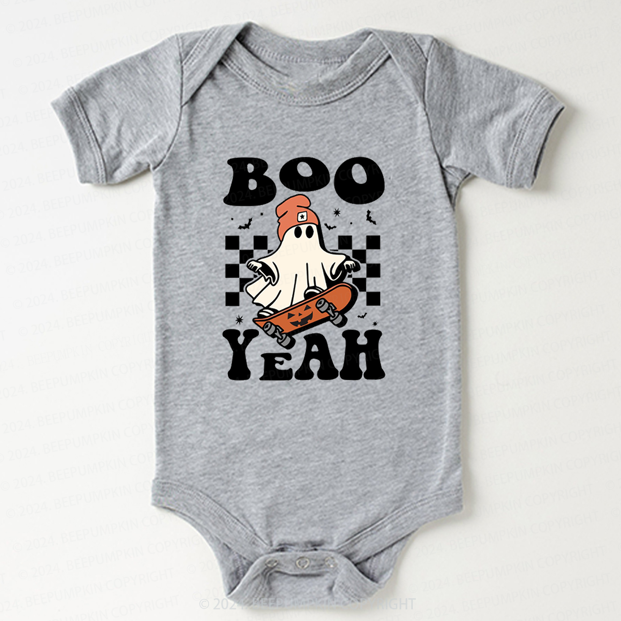Halloween Ghost Boo Yeah Bodysuits