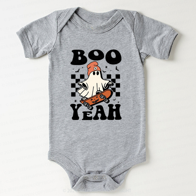 Halloween Ghost Boo Yeah Bodysuits