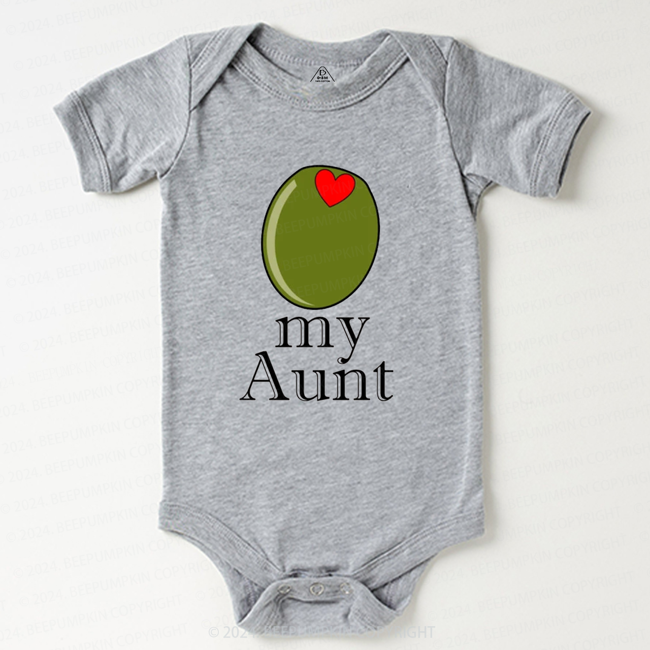 Olive My Aunt Baby Bodysuit 7