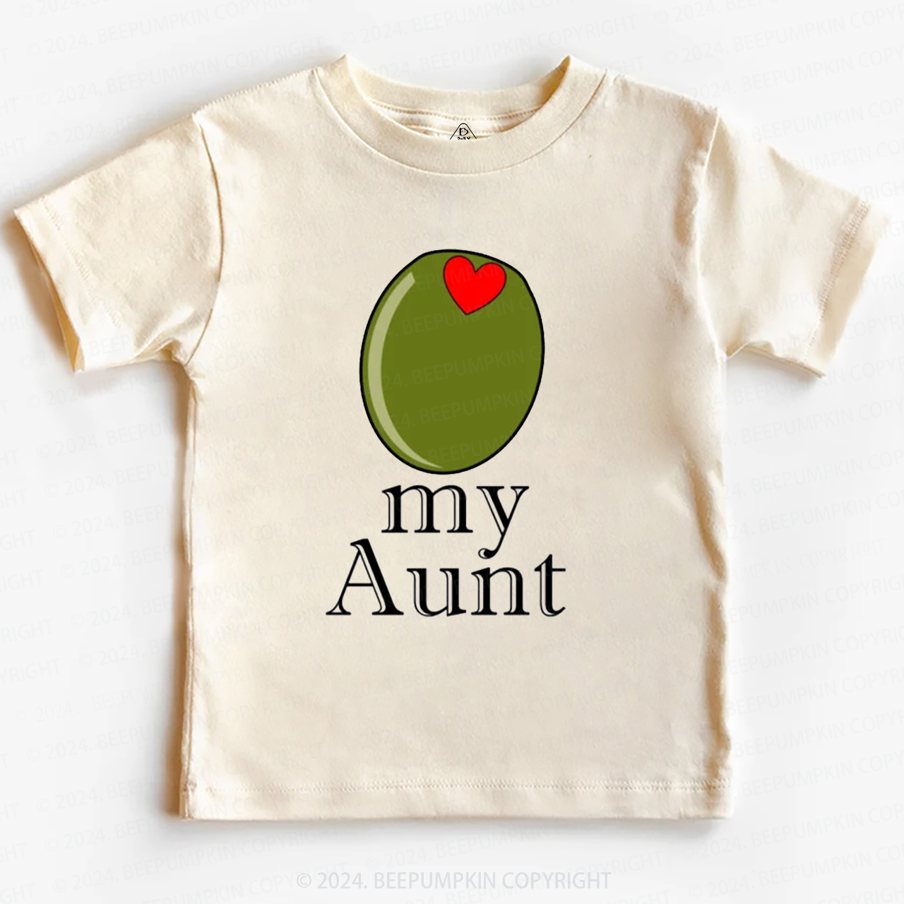 Olive My Aunt Toddler&Kids Tees 7