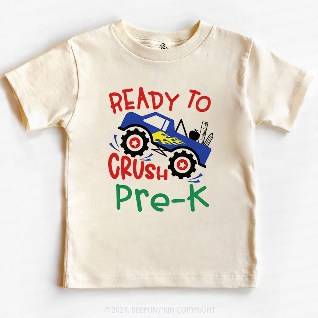 Ready To Crush Back To School Toddler&Kids Tees 