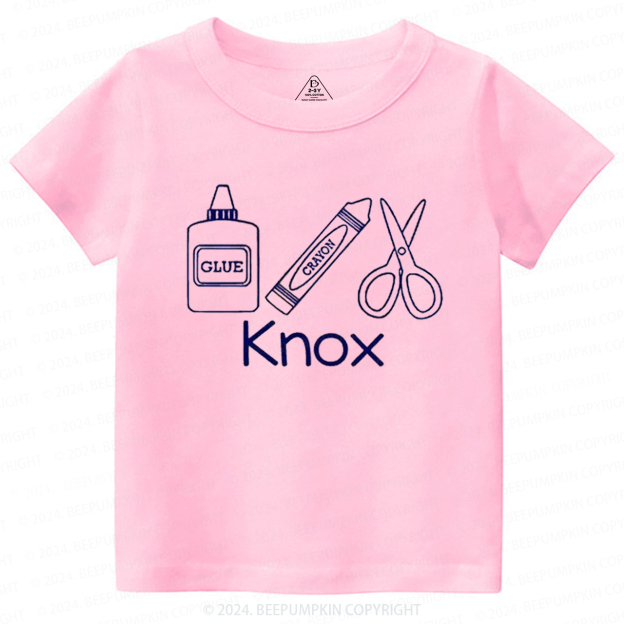 Personalized Stationery Bag Toddler&Kids Tees 