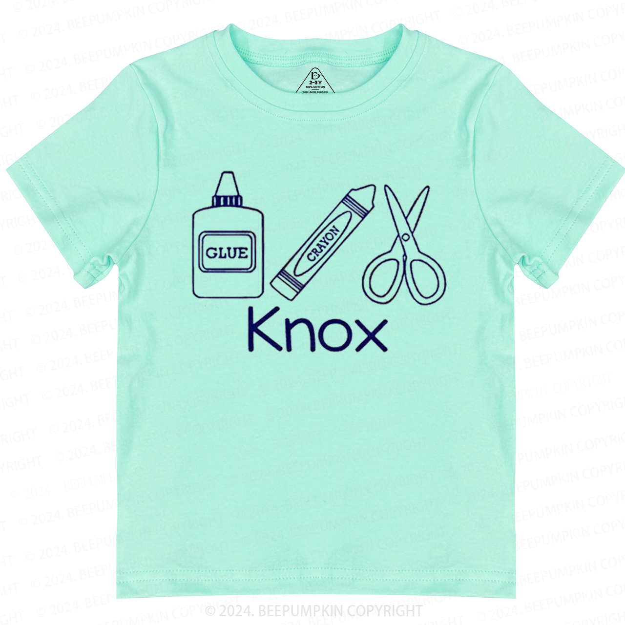 Personalized Stationery Bag Toddler&Kids Tees 