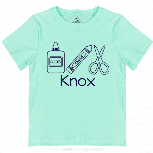Personalized Stationery Bag Toddler&Kids Tees 