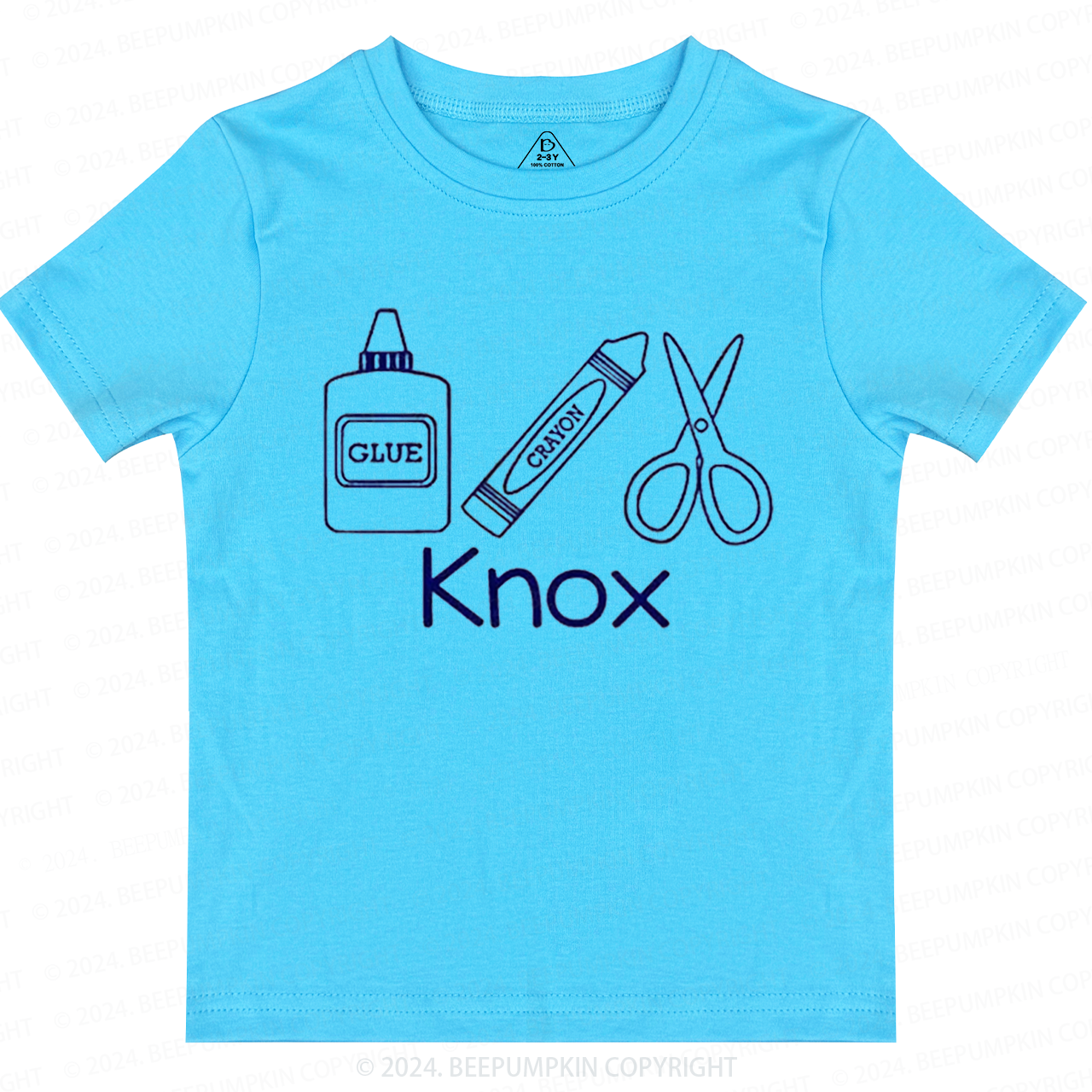 Personalized Stationery Bag Toddler&Kids Tees 