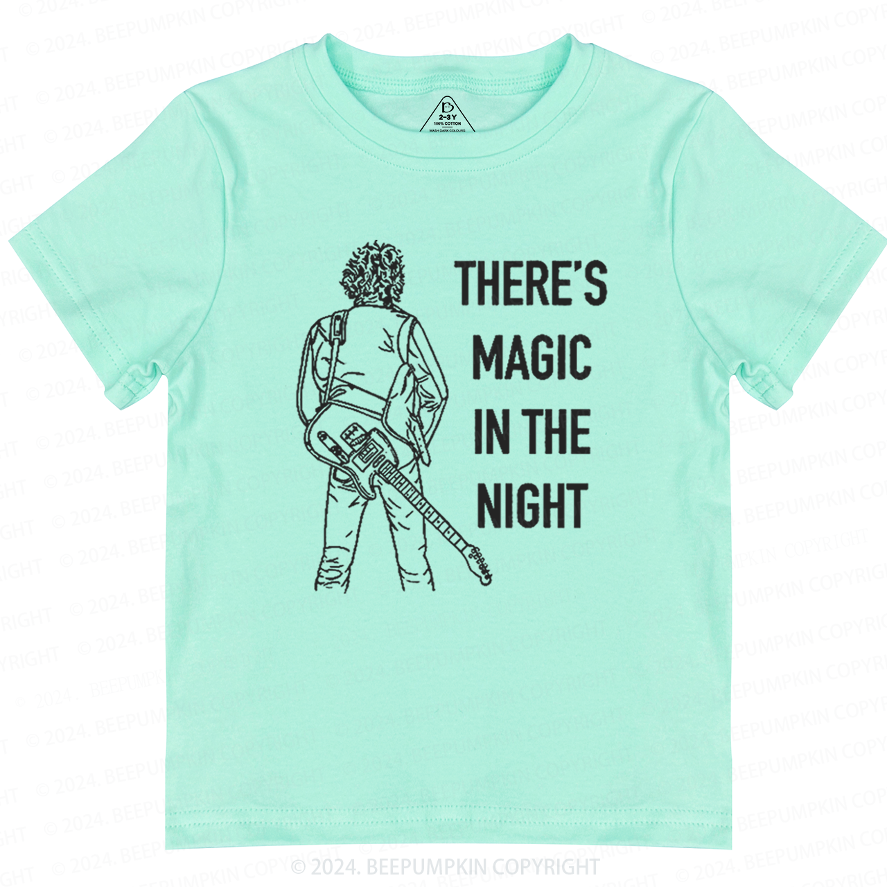 A Man Who Loves Rock Toddler&Kids Tees 