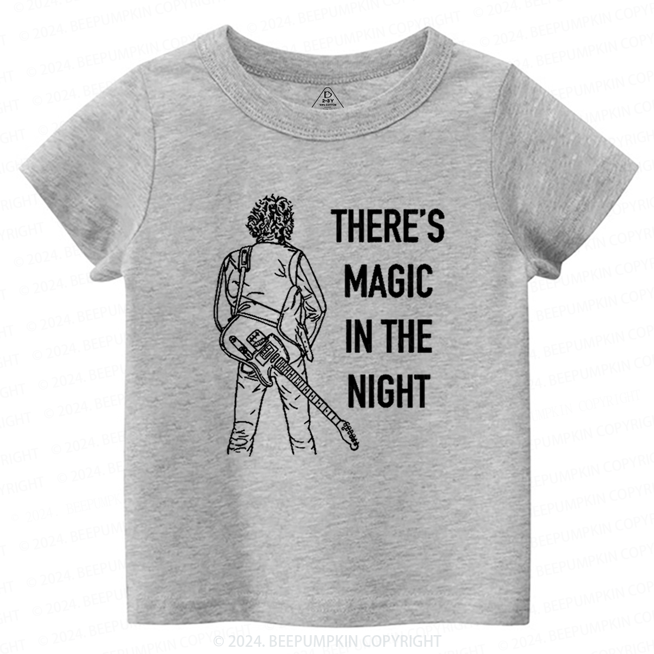 A Man Who Loves Rock Toddler&Kids Tees 