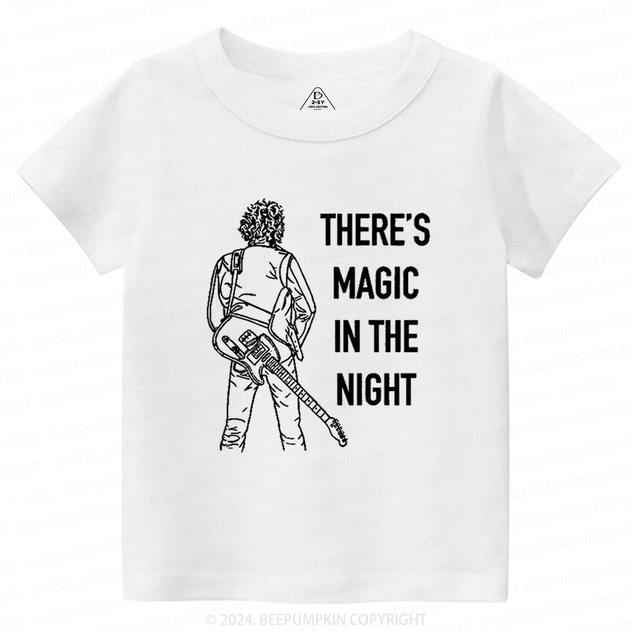 A Man Who Loves Rock Toddler&Kids Tees 