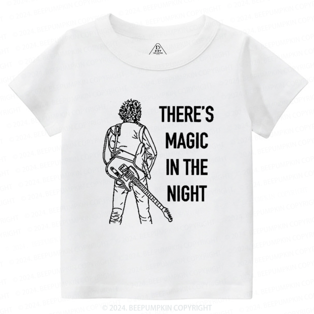 A Man Who Loves Rock Toddler&Kids Tees 