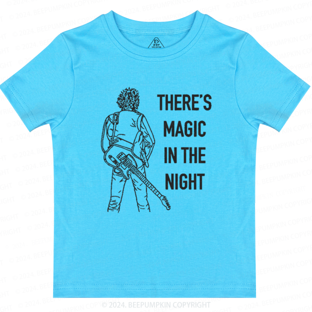 A Man Who Loves Rock Toddler&Kids Tees 