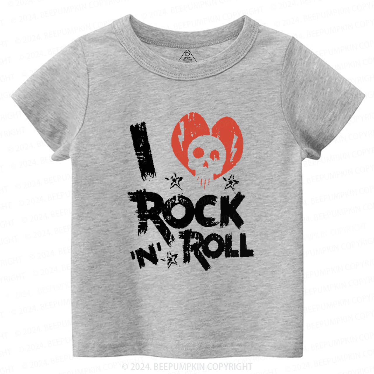 I Love Rock N Roll Toddler&Kids Tees 8