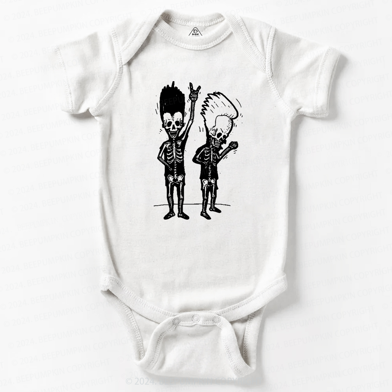 Halloween Funny Beavis And Butthead Baby Bodysuits 7