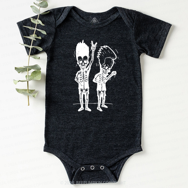 Halloween Funny Beavis And Butthead Baby Bodysuits 7