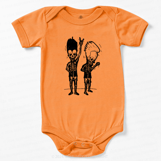 Halloween Funny Beavis And Butthead Baby Bodysuits 7
