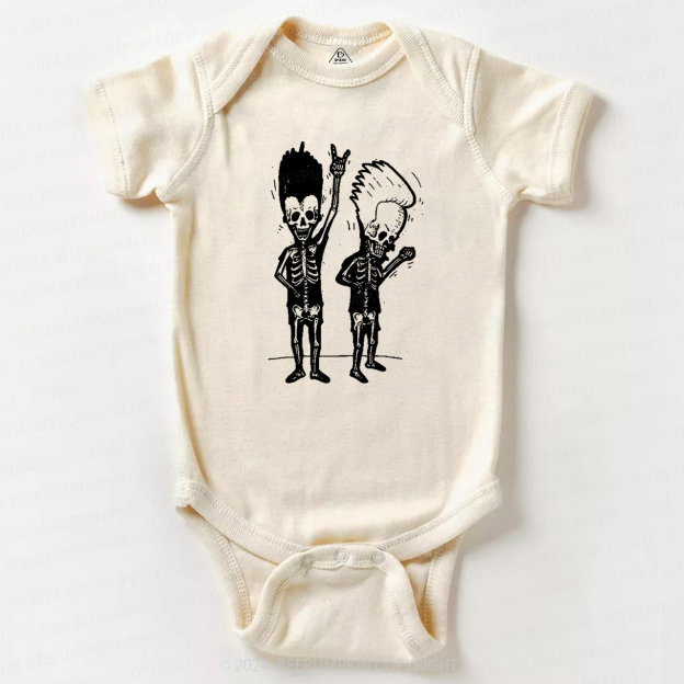 Halloween Funny Beavis And Butthead Baby Bodysuits 7