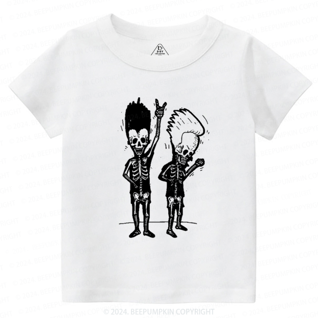 Halloween Funny Beavis And Butthead Toddler&Kids Tees 7