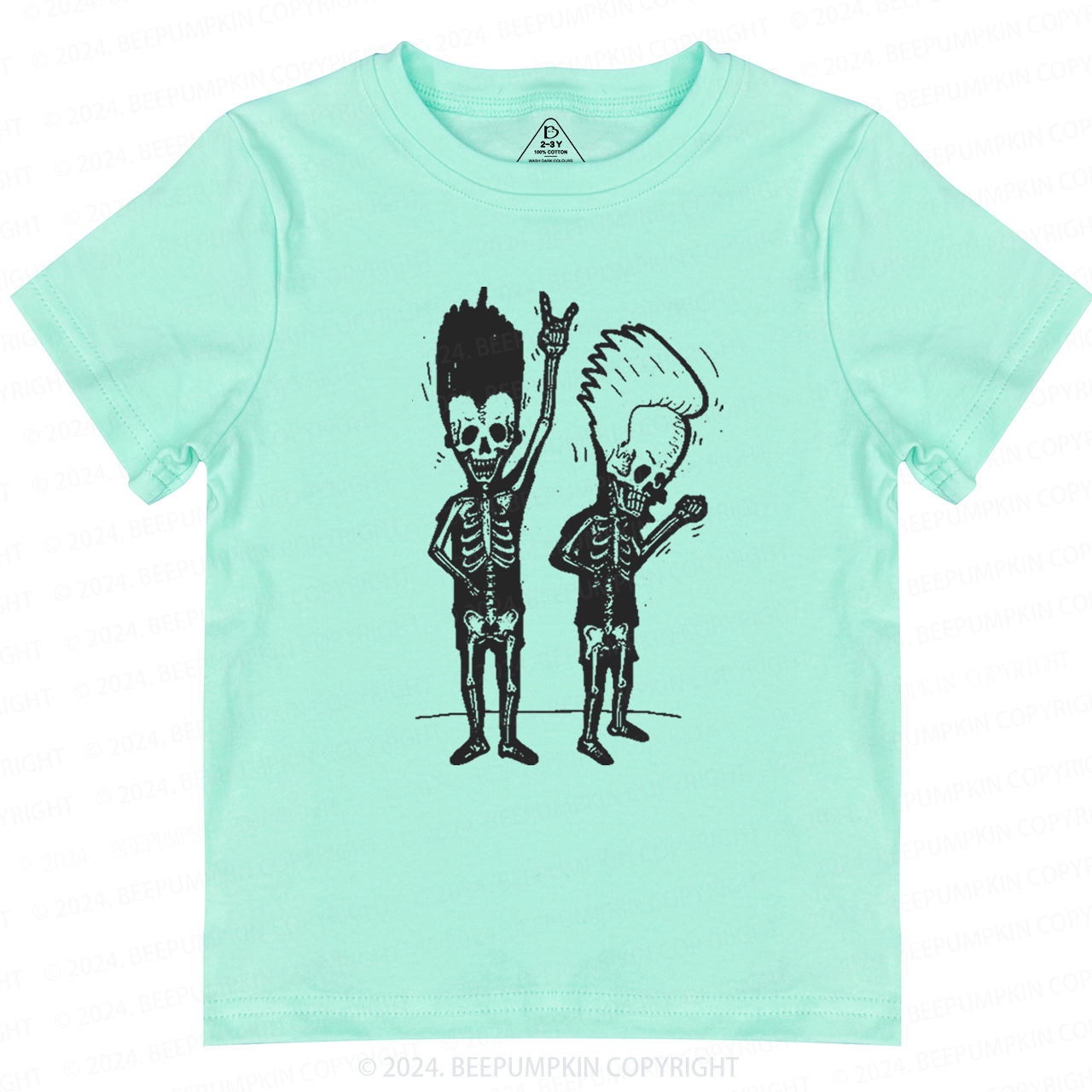 Halloween Funny Beavis And Butthead Toddler&Kids Tees 7
