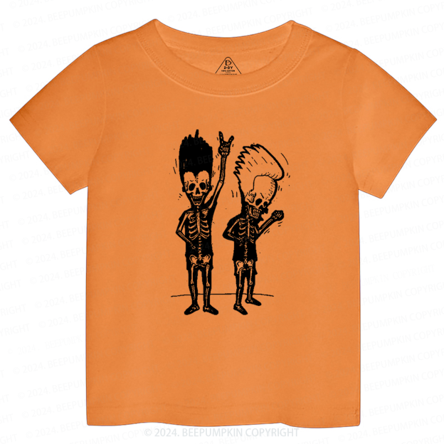 Halloween Funny Beavis And Butthead Toddler&Kids Tees 7