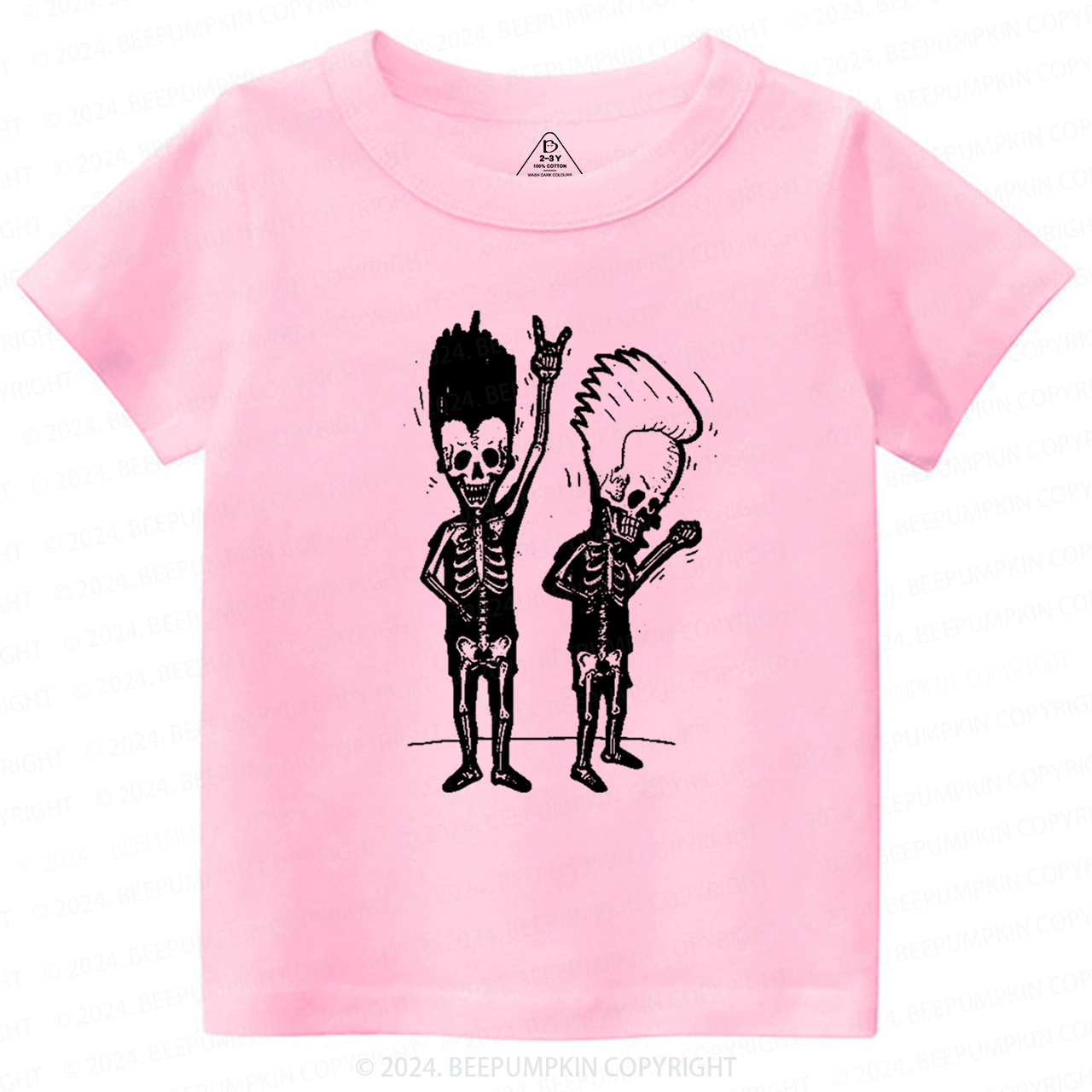 Halloween Funny Beavis And Butthead Toddler&Kids Tees 7