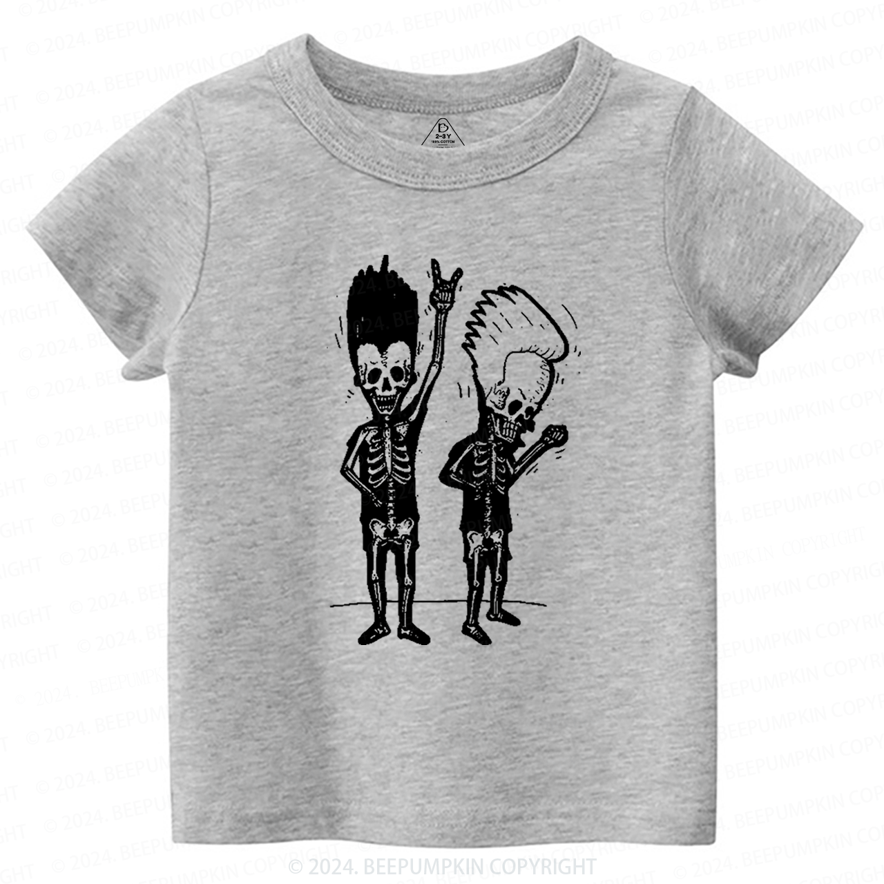 Halloween Funny Beavis And Butthead Toddler&Kids Tees 7