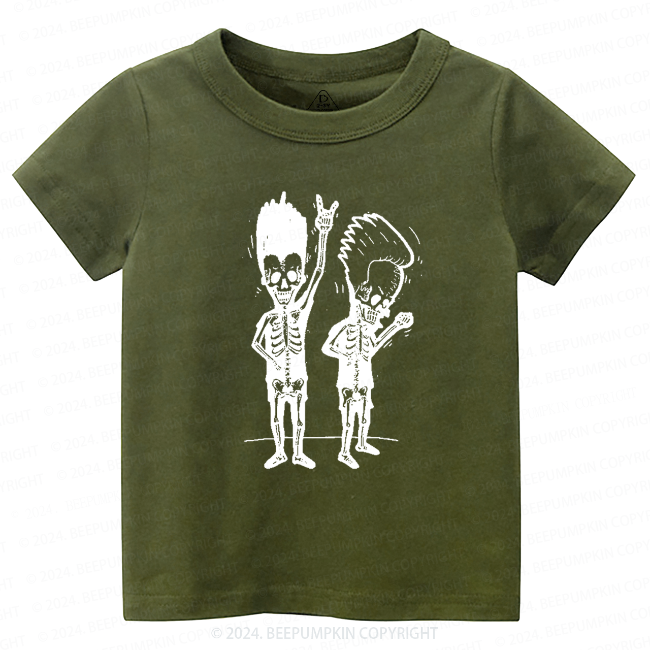 Halloween Funny Beavis And Butthead Toddler&Kids Tees 7