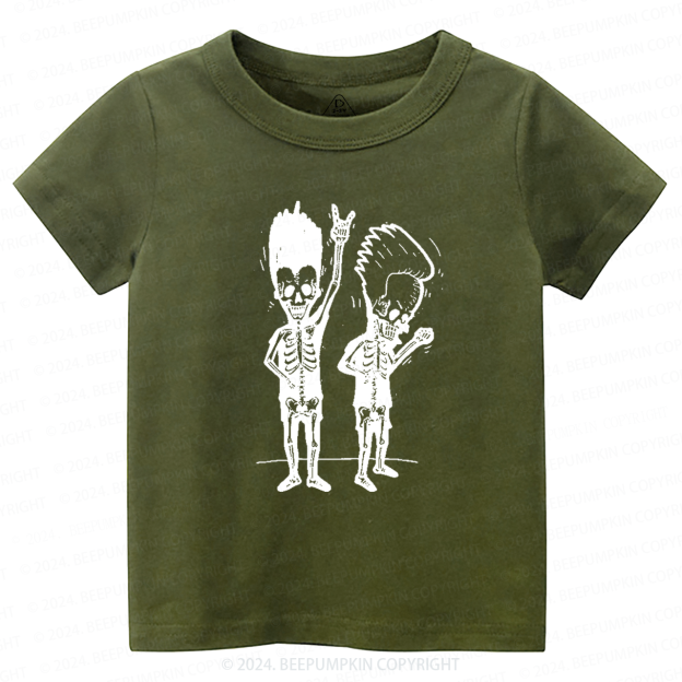 Halloween Funny Beavis And Butthead Toddler&Kids Tees 7