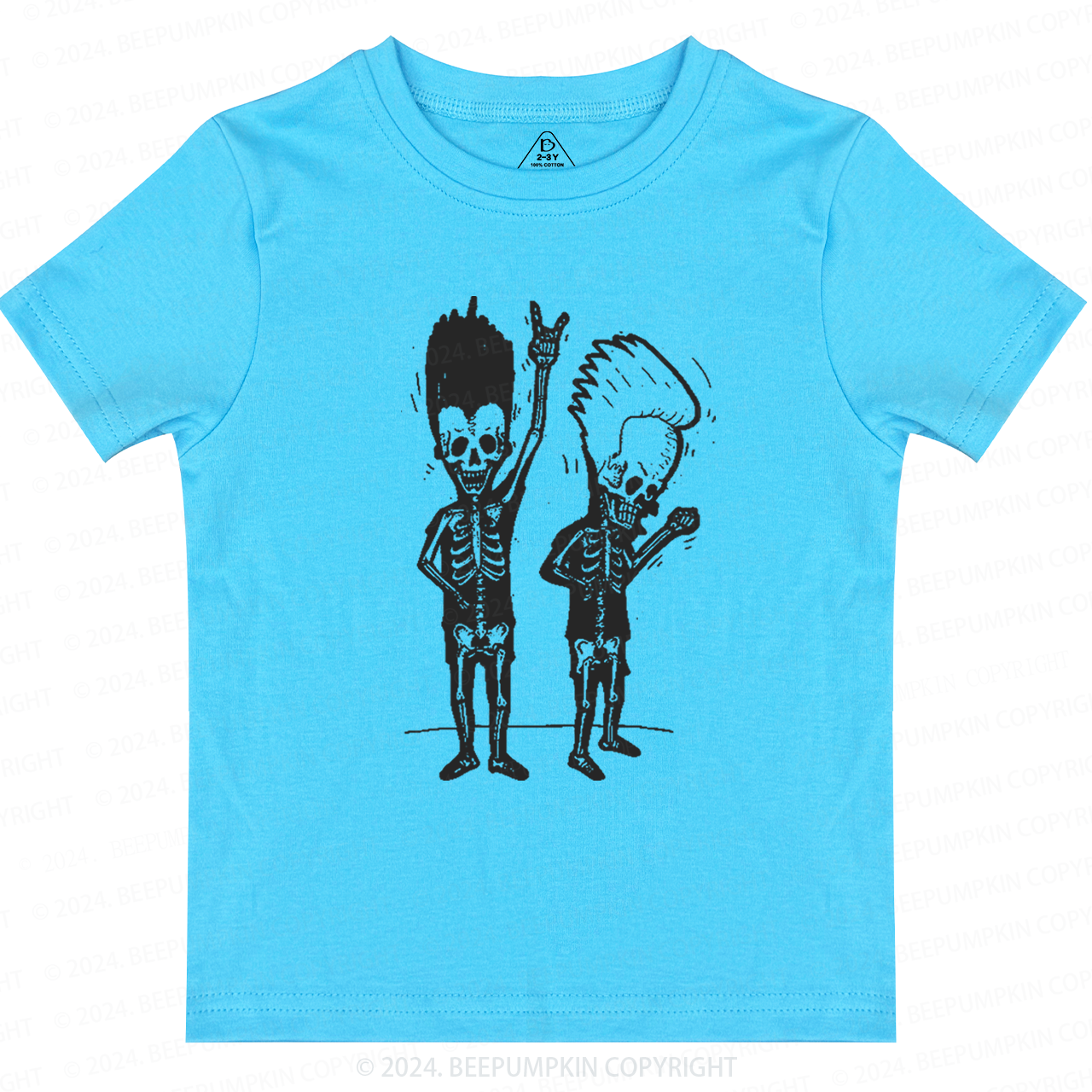 Halloween Funny Beavis And Butthead Toddler&Kids Tees 7