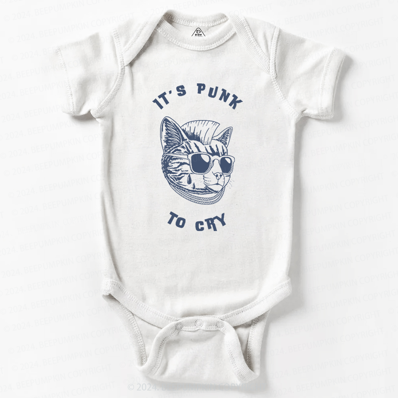 It's Punk To Cry Baby Bodysuit 8