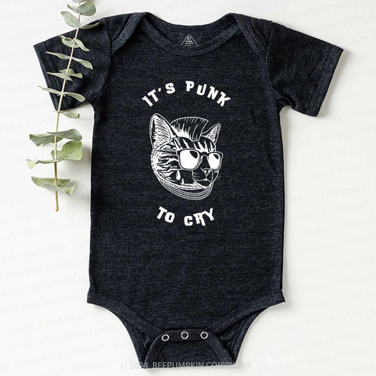 It's Punk To Cry Baby Bodysuit 8