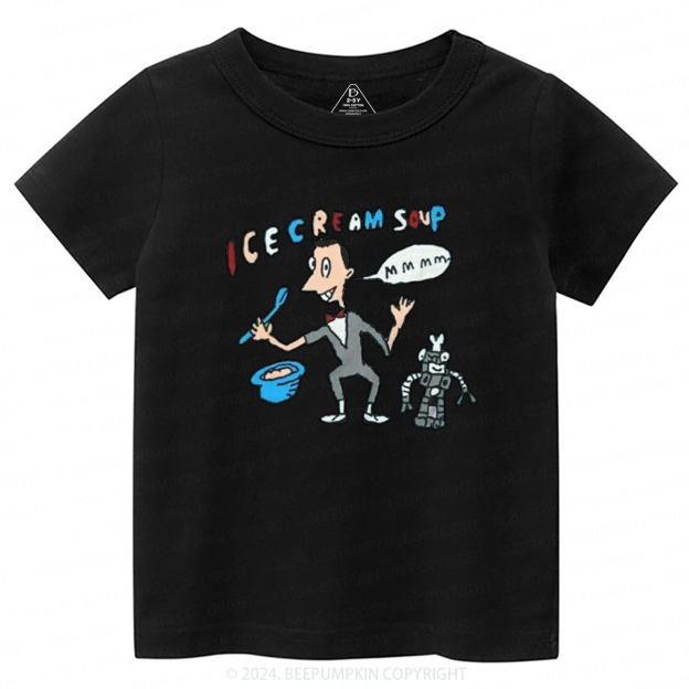 Cute Herman Robot Toddler&Kids Tees 8