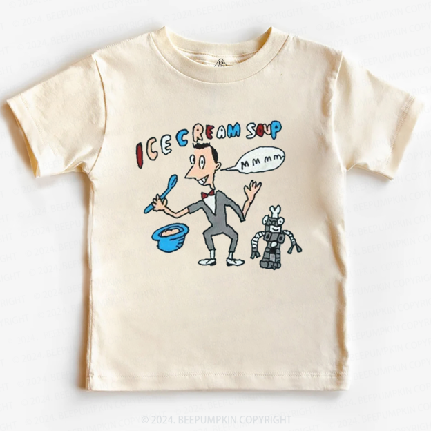 Cute Herman Robot Toddler&Kids Tees 8