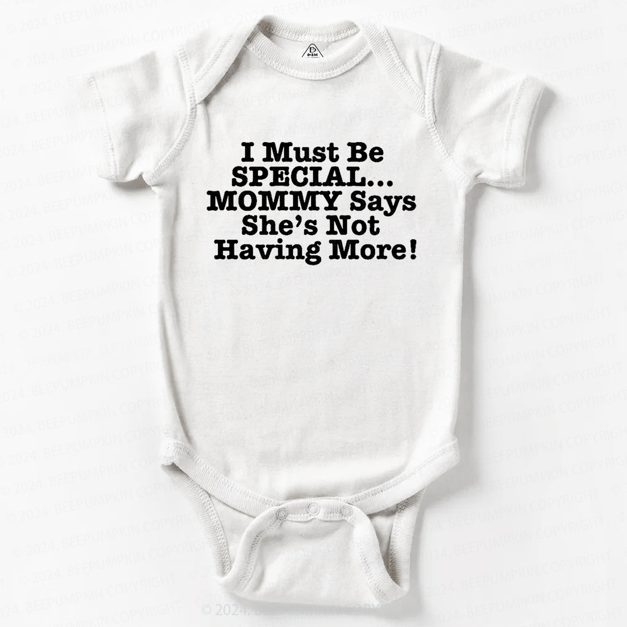 I Must Be Special Baby Bodysuit 7