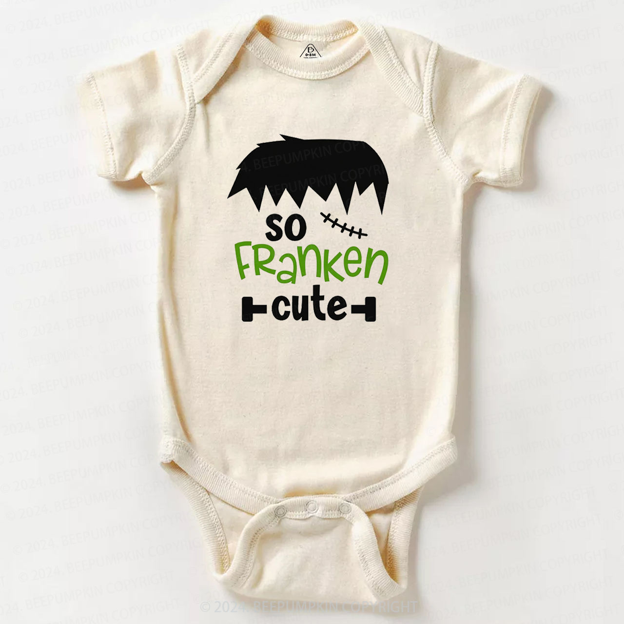  Halloween So Franken Cute Baby Bodysuits 