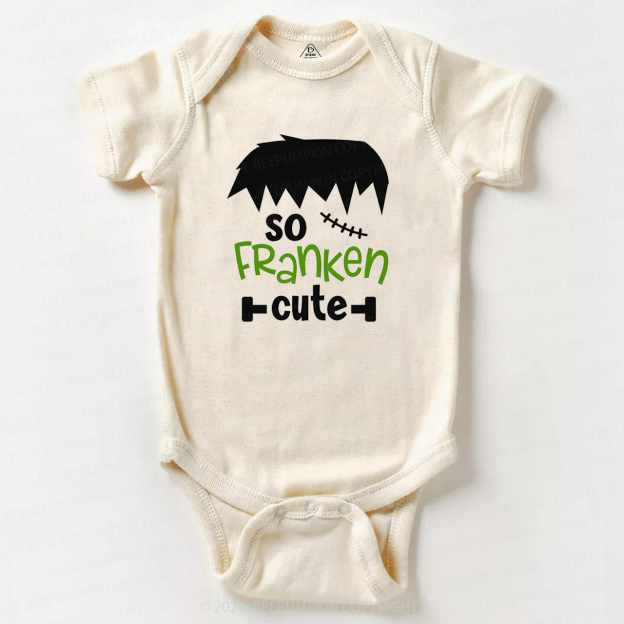  Halloween So Franken Cute Baby Bodysuits 