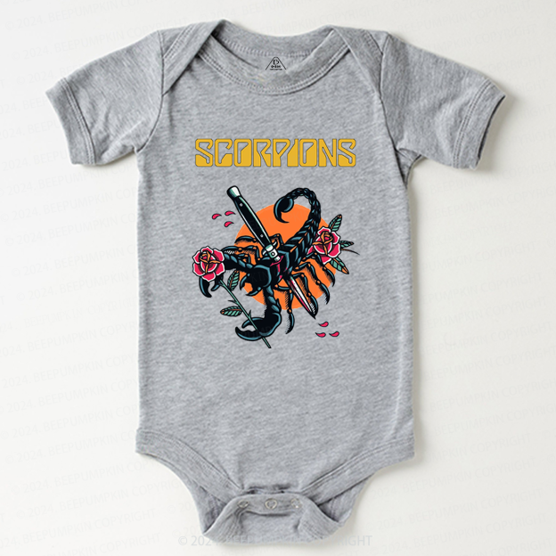 Vintage Hard Rock n Roll Baby Bodysuit 8