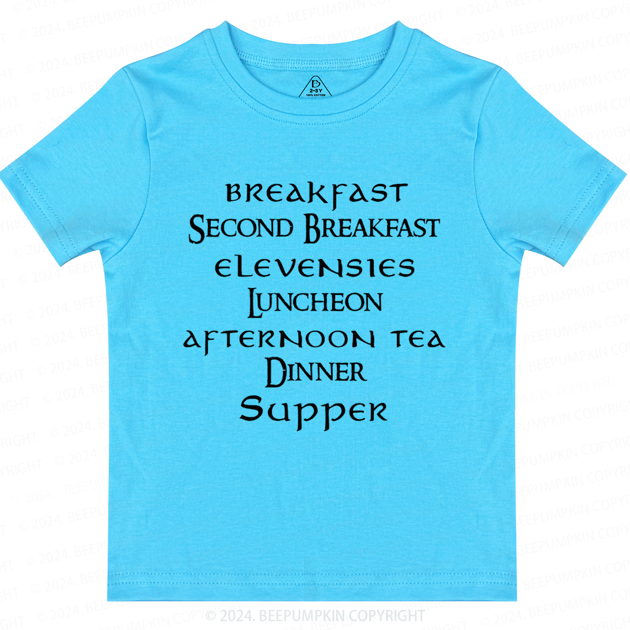 Second Breakfast Toddler&Kids Tees 7