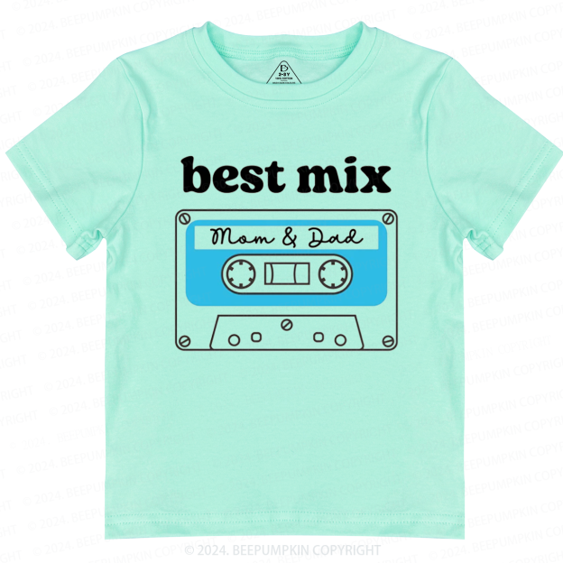 Best Mix Mom And Dad Toddler&Kids Tees 8