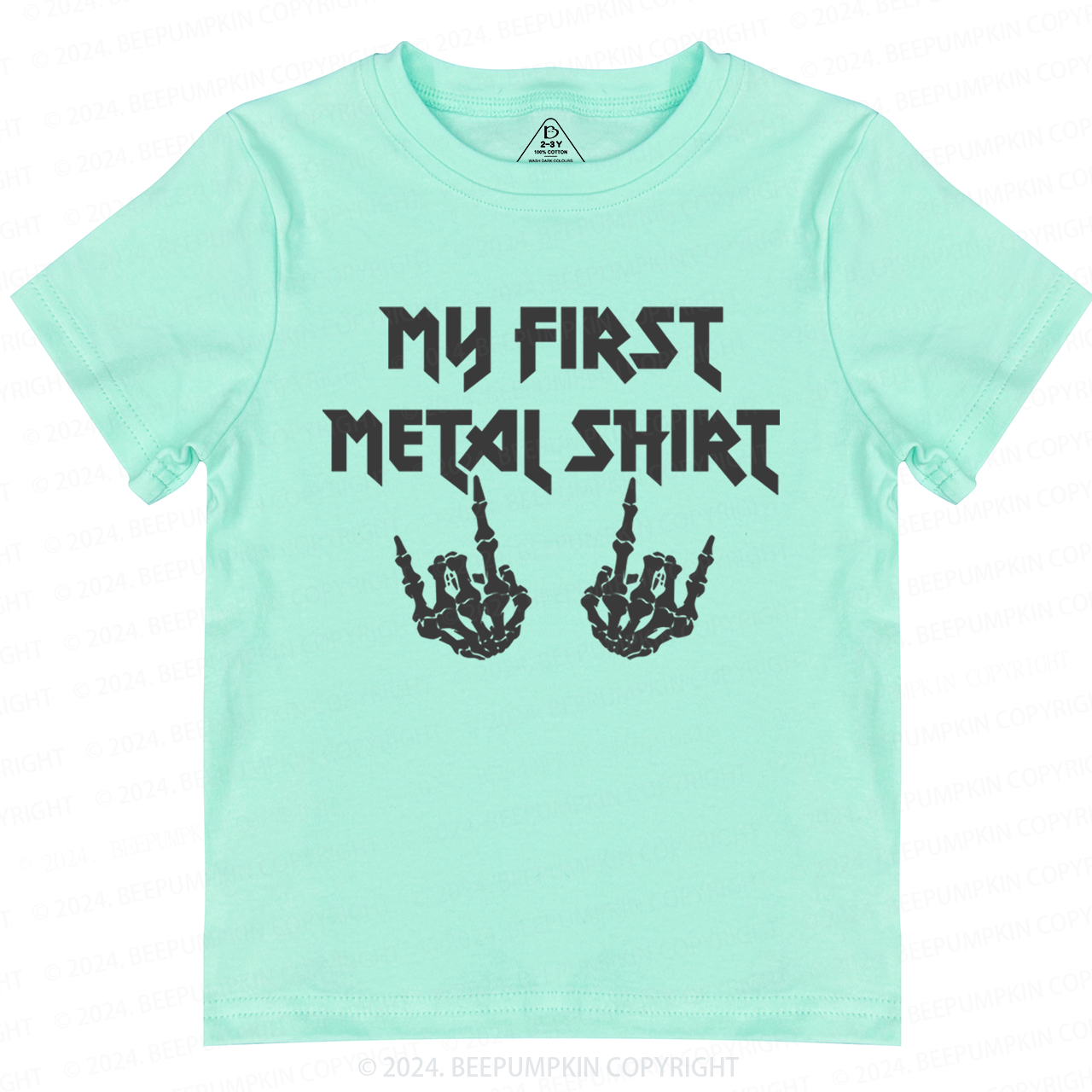 My First Metal Shirt Toddler&Kids Tees 8