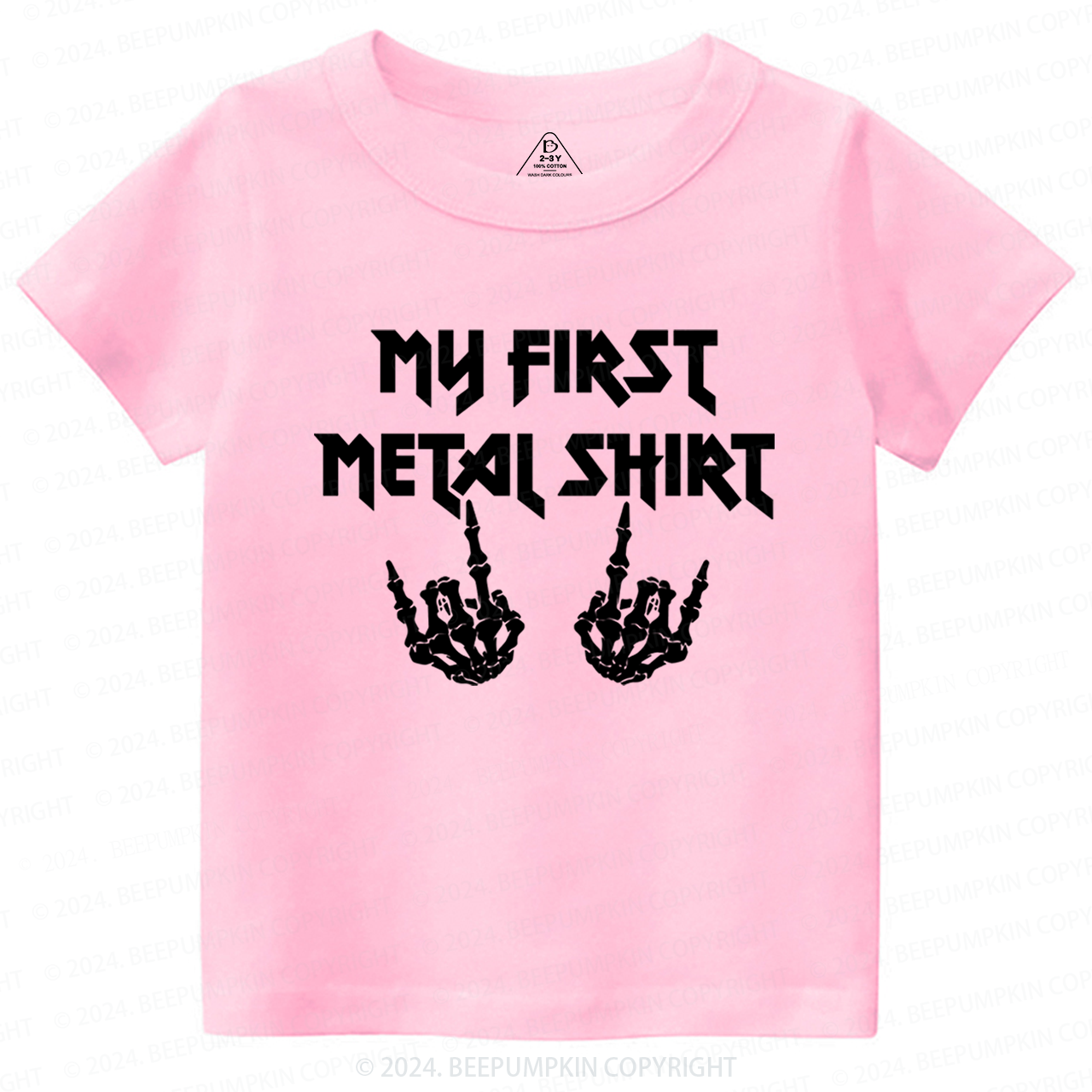 My First Metal Shirt Toddler&Kids Tees 8