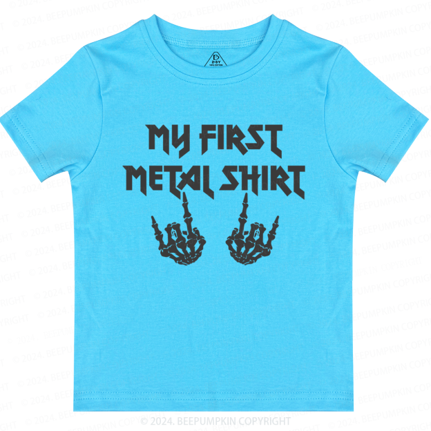 My First Metal Shirt Toddler&Kids Tees 8