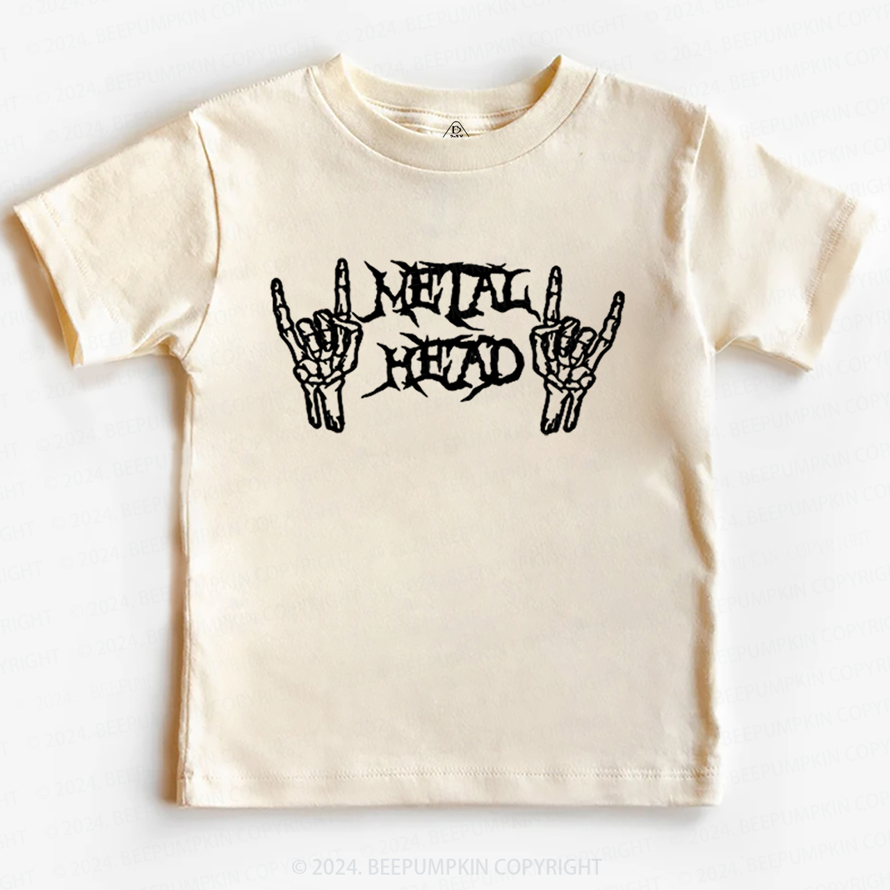 Metal Head Heavy Metal Toddler&Kids Tees 8
