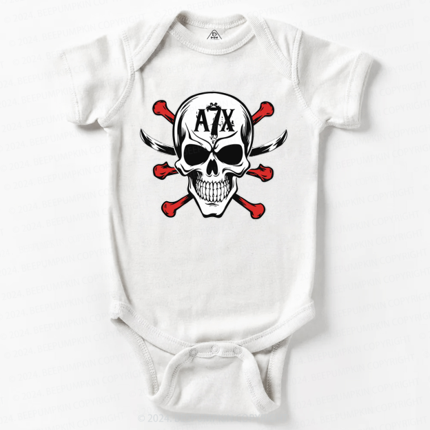 America Heavy Metal Band Baby Bodysuit 7
