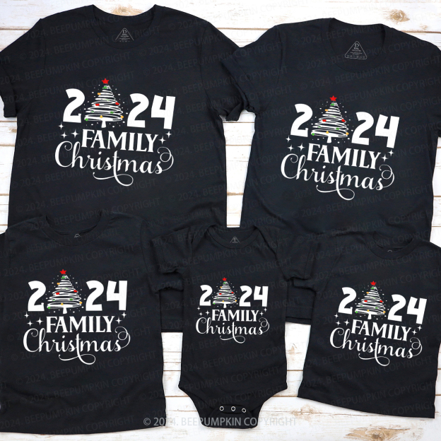 We Are Family Christmas 2024 Shirts Beepumpkin