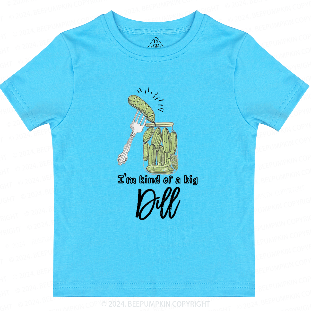 Funny Pickle Dill Toddler&Kids Tees 7