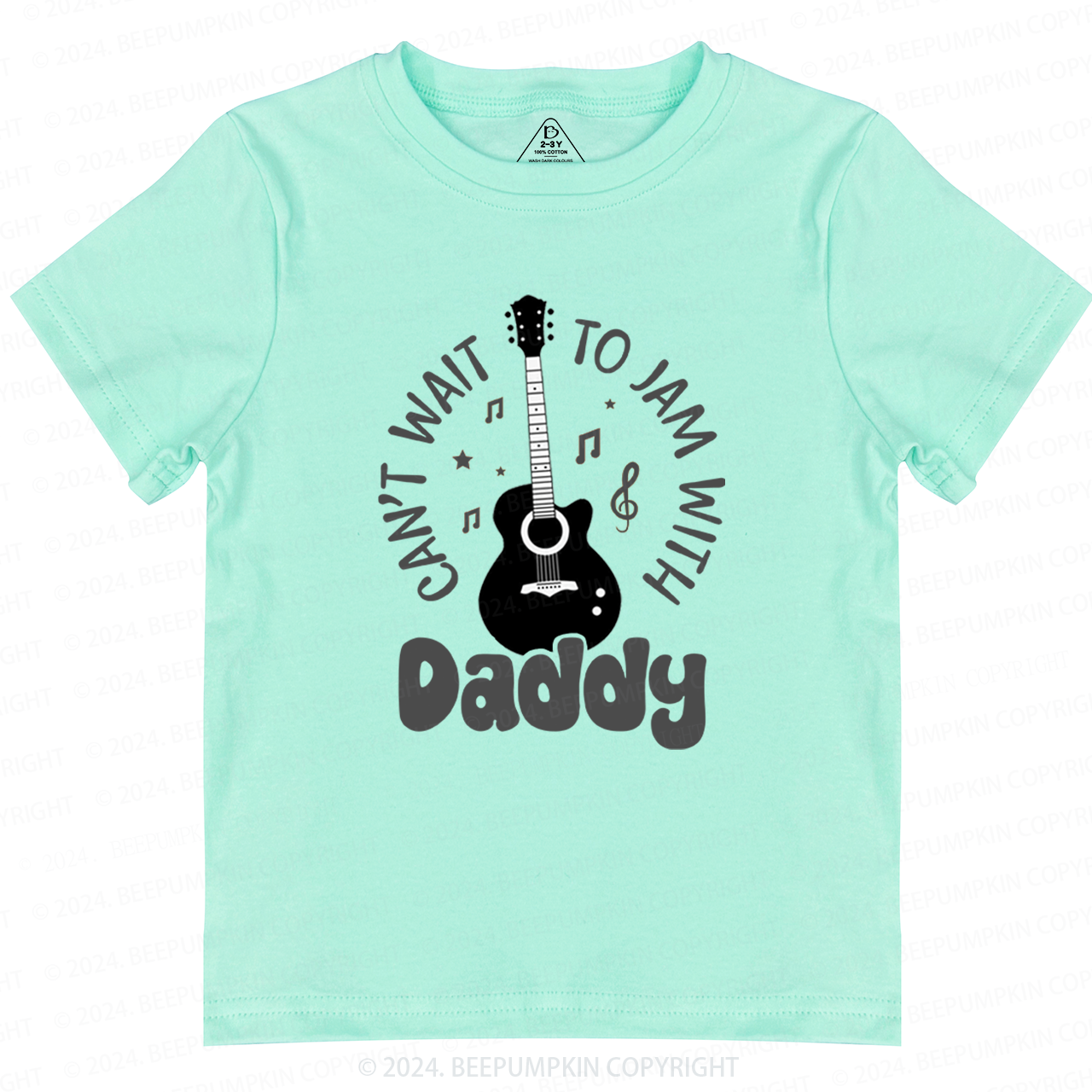 Can't Wait To Jaim With Daddy Toddler&Kids Tees 8