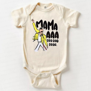 Image of Mama Aaa Oooh Baby Bodysuit